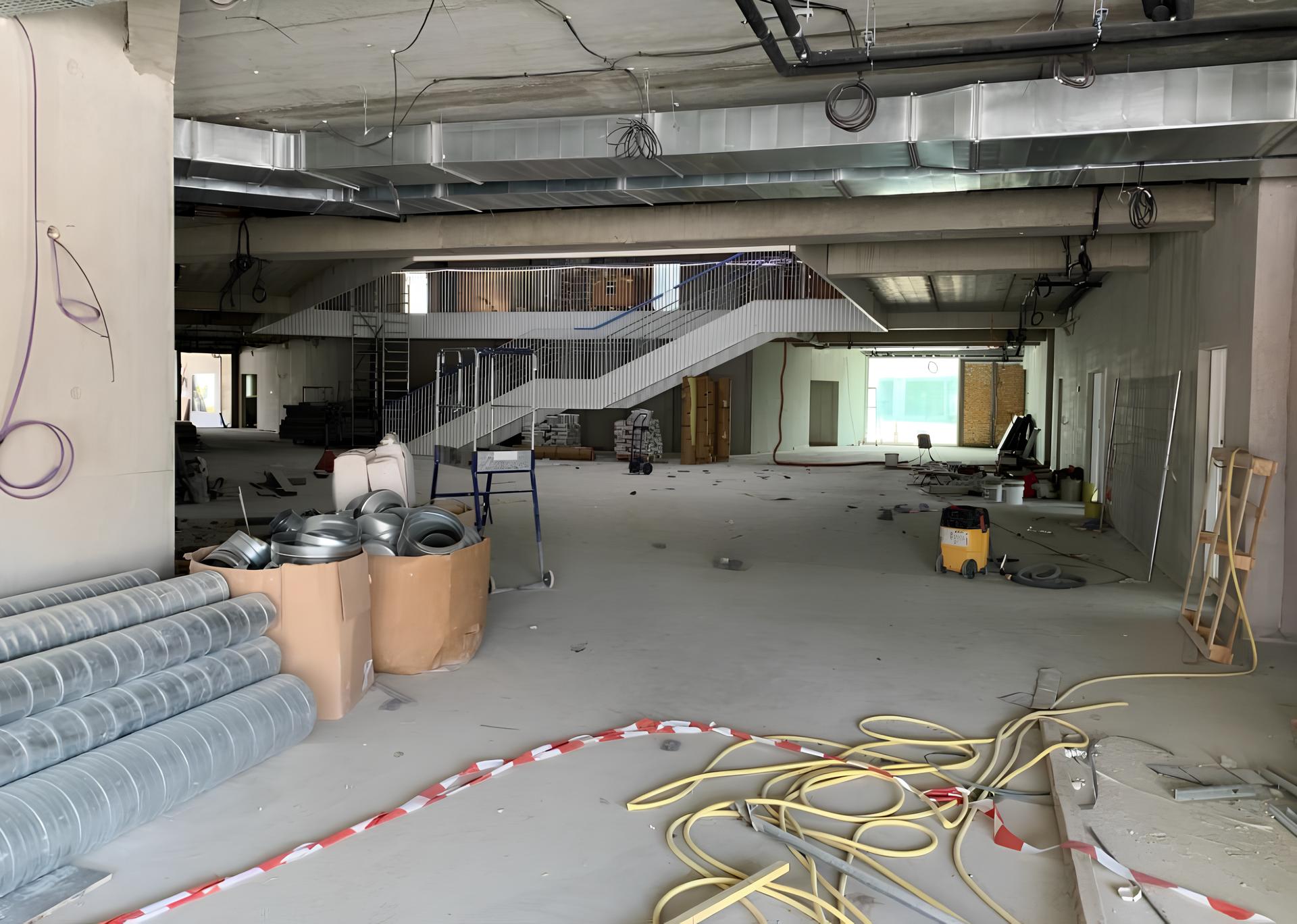Groupe scolaire Grand Selve — support avant pose — PVC collé soudure à chaud à Toulouse
